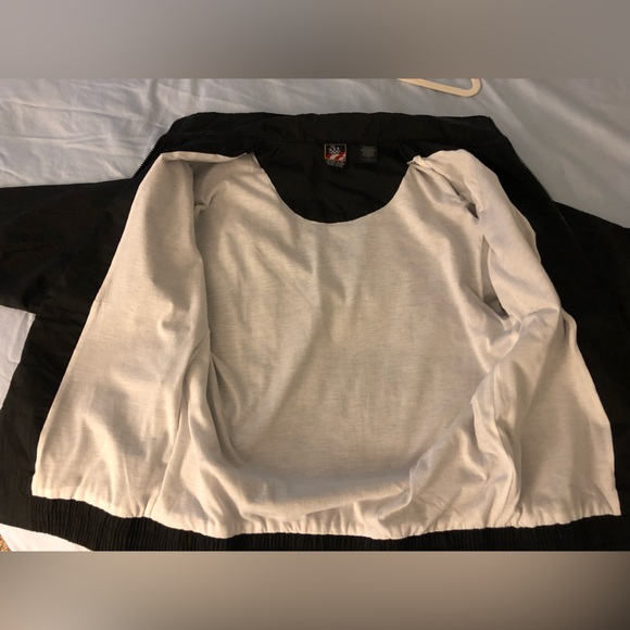 Vintage Rare Olympics USA Black Windbreaker Jacket - Picture 6 of 6